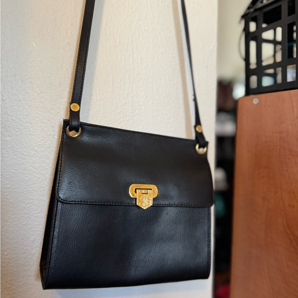 Pourchet leather crossbody (made in france)